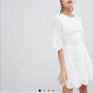 ASOS Parisian eyelet dress